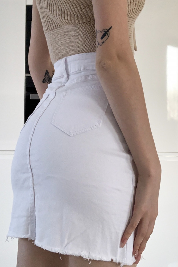 Spódnica VEERI biała 1