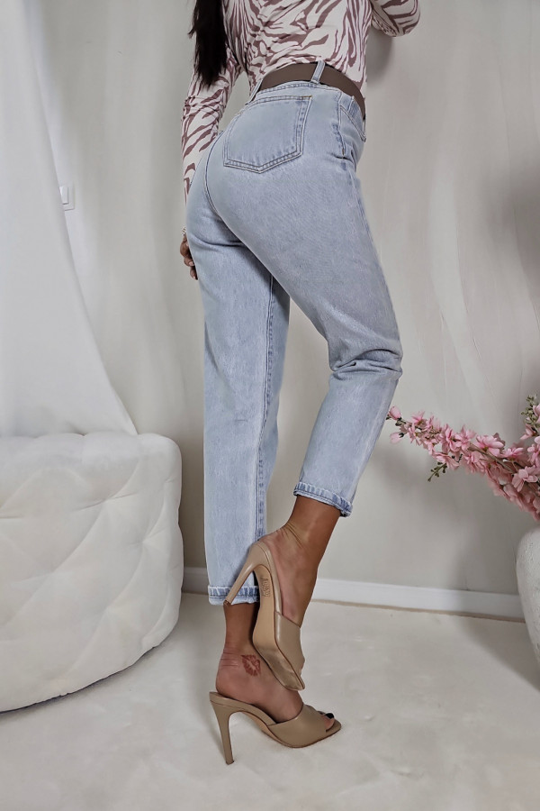 Jeansy MOM FIT blue 1
