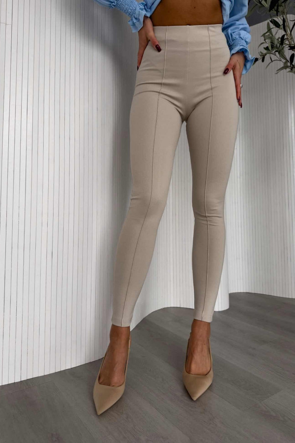 Legginsy ANIKA – ivory