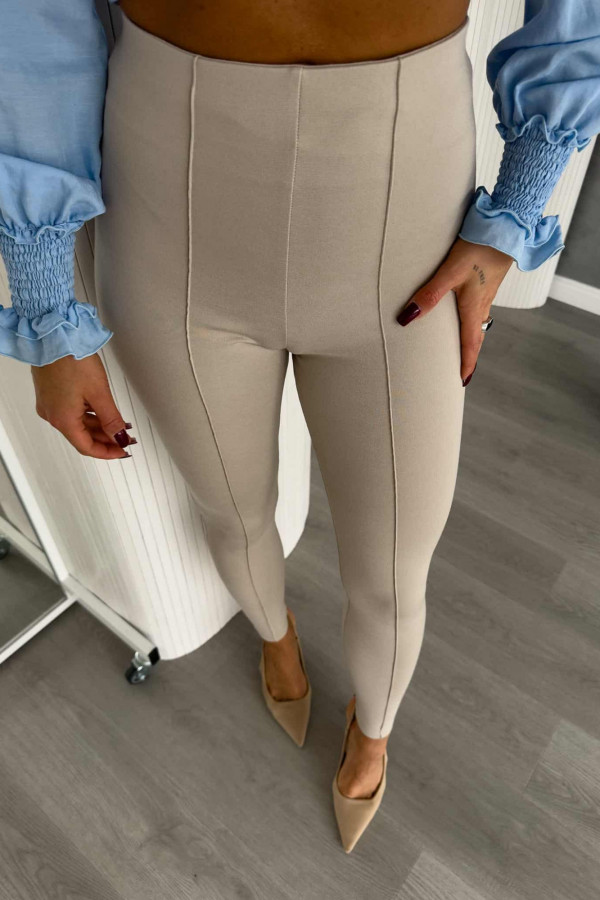 Legginsy ANIKA – ivory 2