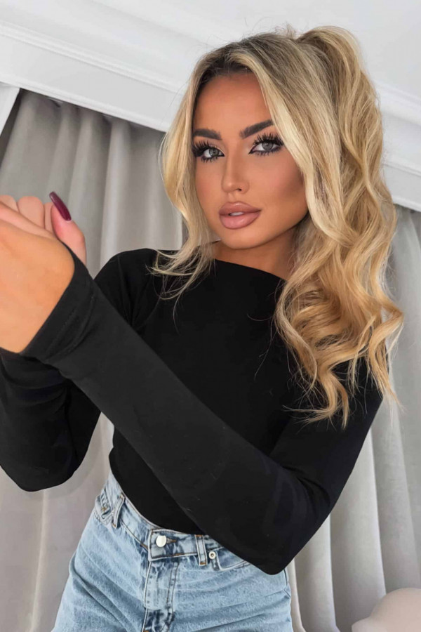 Bluzka SABRINA – Czarna 1