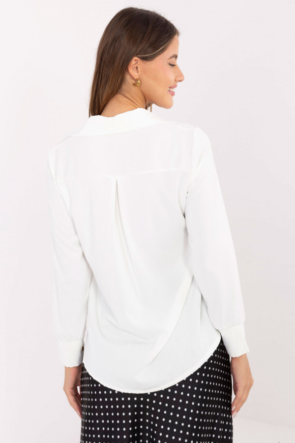 Koszula z długim rękawem - Ecru 1